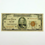 Rare Depression Era 1929 $50 FRBN Brown Seal - Serial B00448126A NY