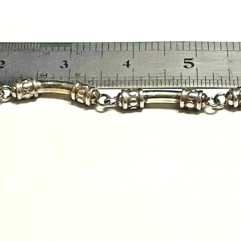 Sterling Silver 925 Link Bar Bracelet Sterling Silver 925 Link Bar Bracelet