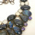 Antique Natural Labradoriten Necklace, Silver 900 Antique Natural Labradoriten Necklace, Silver 900