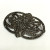 Vintage Designed Flower Patterned Marcarsite Brooch Pin Vintage Designed Flower Patterned Marcarsite Brooch Pin