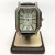 Black Leather Band Mother of Pearl Pace Diamond Bezel Watch Black Leather Band Mother of Pearl Pace Diamond Bezel Watch