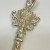 Justin Davis Sterling Silver Key Pendant with Crown and Skull Design, 3 inches Justin Davis Sterling Silver Key Pendant with Crown and Skull Design, 3 inches