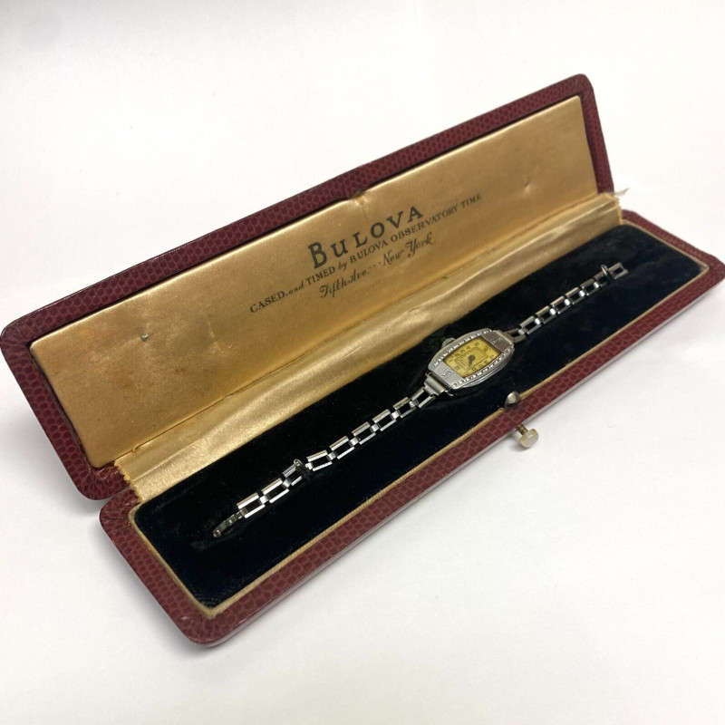 BULOVA CASED AND TIMED BY BULOVA OBSERVATORY TIME, VINTAGE WATCH