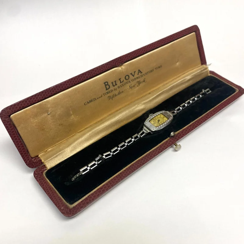 BULOVA CASED AND TIMED BY BULOVA OBSERVATORY TIME, VINTAGE WATCH