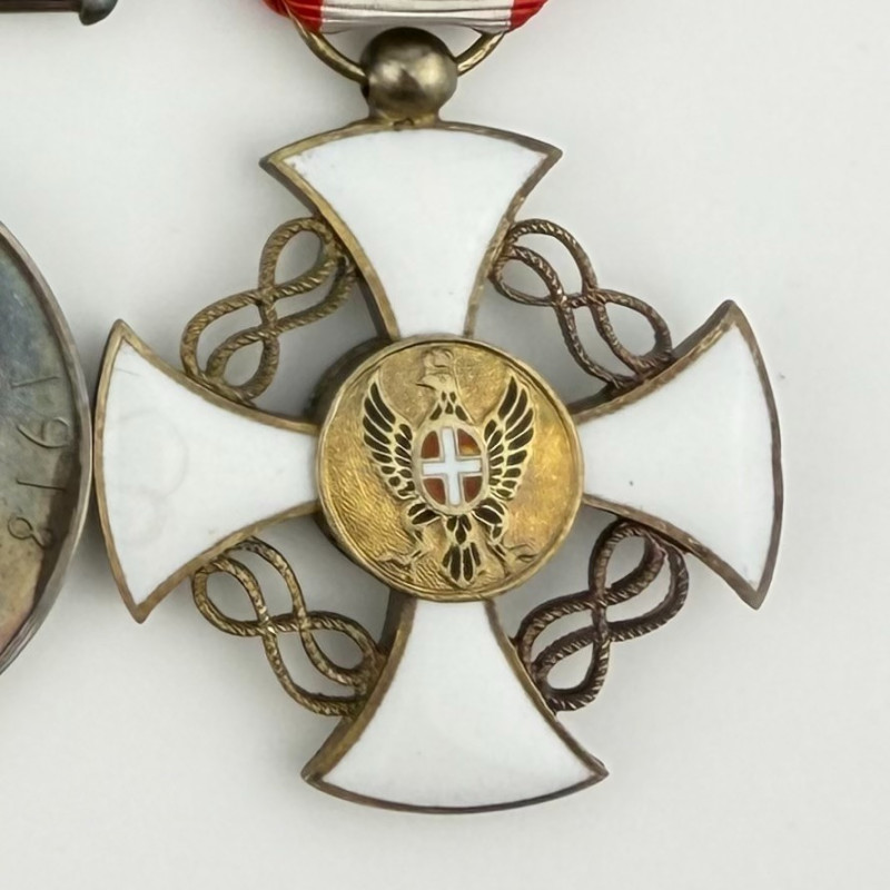 Rare WWI British Medal Group with Italian War Medal in Spink & Son Case