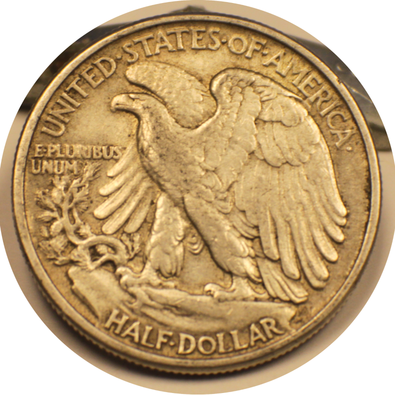1942 Liberty Walking Half Dollar Coin #001 1942 Liberty Walking Half Dollar Coin #001