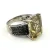 Large Rectangle Citrine Sterling Silver 925 Cocktail Ring Size 8, China