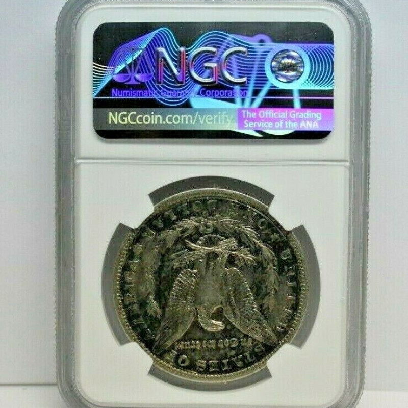 Set Of 3 Morgan Silver $1 Dollar 1882 1883 1884 O Coins