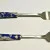  OLD STYLE STERLING SILVER   Designed With Blue & Silver Dragon Fork set