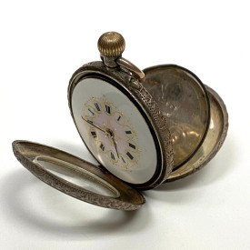 Vintage Sterling Silver Pocket Watch Not Working