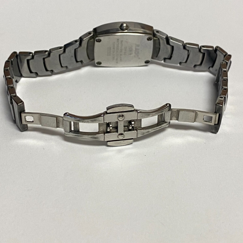 RADO Jubilee Women's Watch with Diamonds And Sapphire Glass, Dark Silver Tone