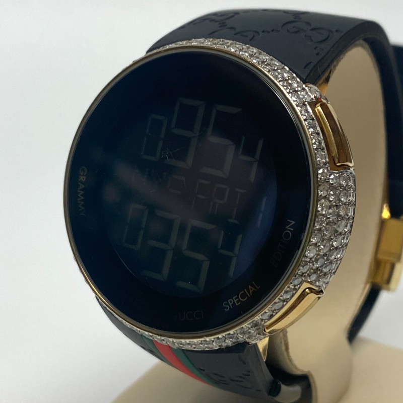 Grammy Music Awards Gucci Special Edition Diamond Digital Watch Grammy Music Awards Gucci Special Edition Diamond Digital Watch