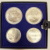 1976 Montreal Olympics Series II Ancient Olympia 4-Coin Sterling Silver Set Cana