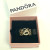 Pandora Circle Of Friends Ring Sz 6.5 Champagne CZ Stones with Box