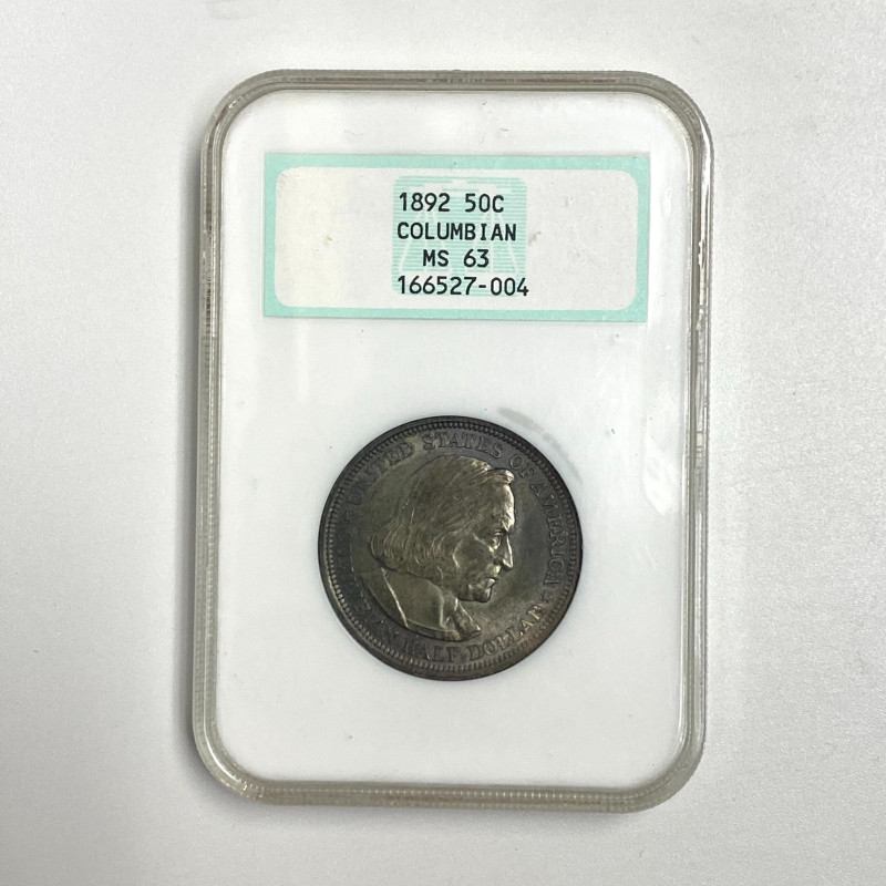 1892 Half Dollar 50C Columbian Exposition NGC MS63