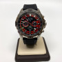 Bulova Watch Red Dial Quartz 46 mm
