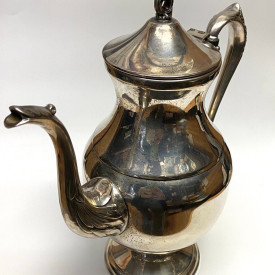 Vintage Silver Plate Tea Pot/ coffee Pot  by Fina