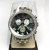 BENNY & CO.  & DIAMOND 3ct QUARTZ with BLACK DIAL Men's Watch, Stainless Steel