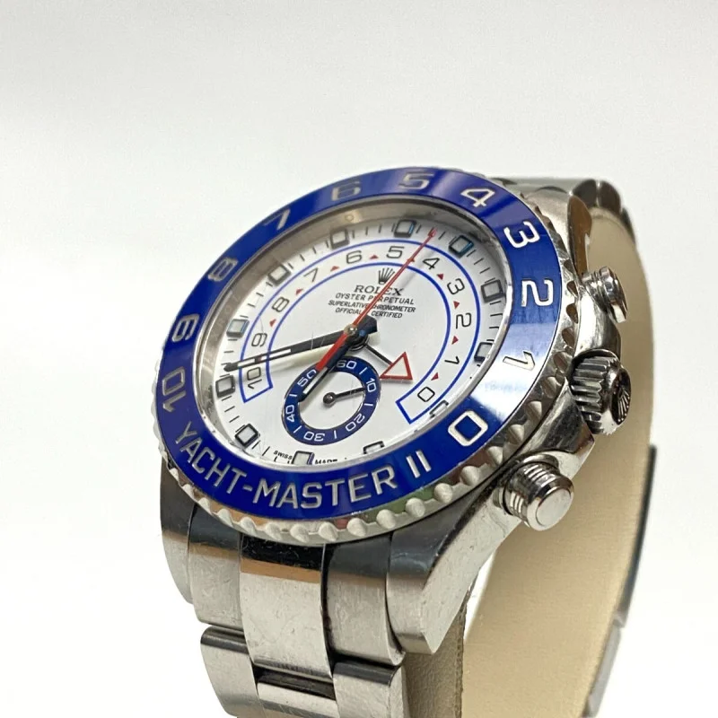 Rolex Yachmaster II 44mm Model 116680, Box & Papers