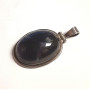 925 Sterling Silver Real Amethyst Gemstone Woman Charm Pendant