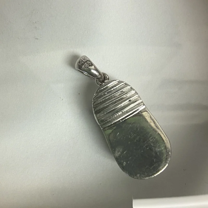 14K Baby Shoe Charm With Engraving 585 0n Pendent