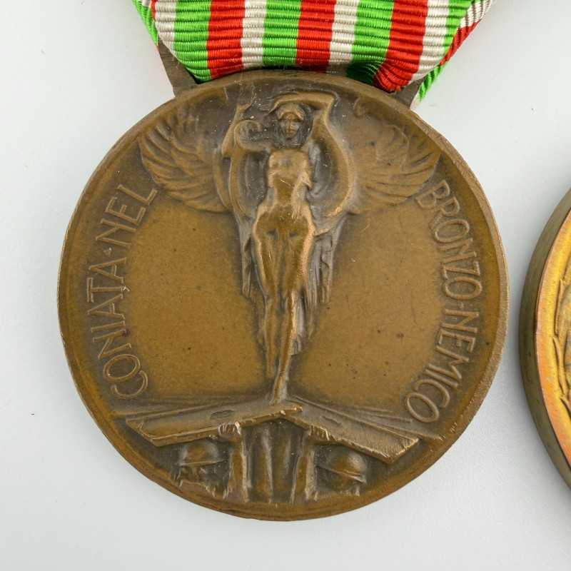 Rare WWI British Medal Group with Italian War Medal in Spink & Son Case