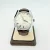 Vintage Waltham 17 Jewel Mechanical Watch Swiss Linen Dial Men's Leather Band