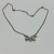 Diamond Pendant With A Neck Chain. Mounting is Made of 14 Kt Gold Diamond Pendant With A Neck Chain. Mounting is Made of 14 Kt Gold