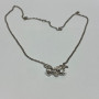 Diamond Pendant With A Neck Chain. Mounting is Made of 14 Kt Gold