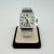 Vintage Bulova Tonneau Ladies Watch White Dial Arabic Numerals Speidel Bracelet