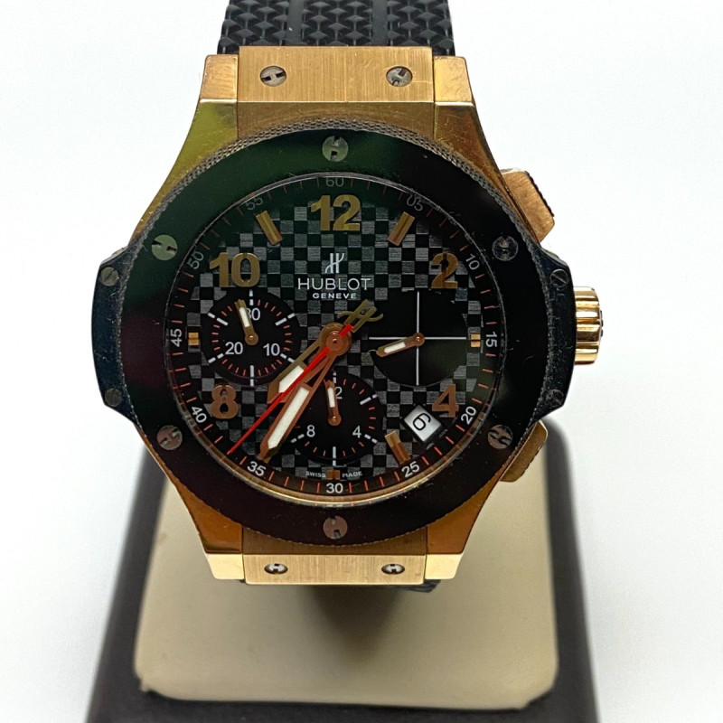 Hublot Big Bang 18k Rose Gold, Titanium & Ceramic Automatic Chronograph 44