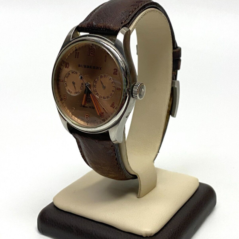 BURBERRY BU1602 WATCH 40.5mm Leather Strap Men's Watch BURBERRY BU1602 WATCH 40.5mm Leather Strap Men's Watch