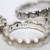 Authentic Pandora Sterling Silver Clear CZ Stackable Band Ring Authentic Pandora Sterling Silver Clear CZ Stackable Band Ring