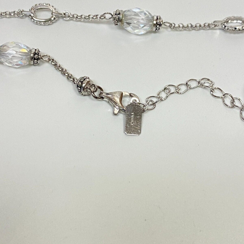 Finola 925 Silver Chain Necklace 18" Finola 925 Silver Chain Necklace 18"