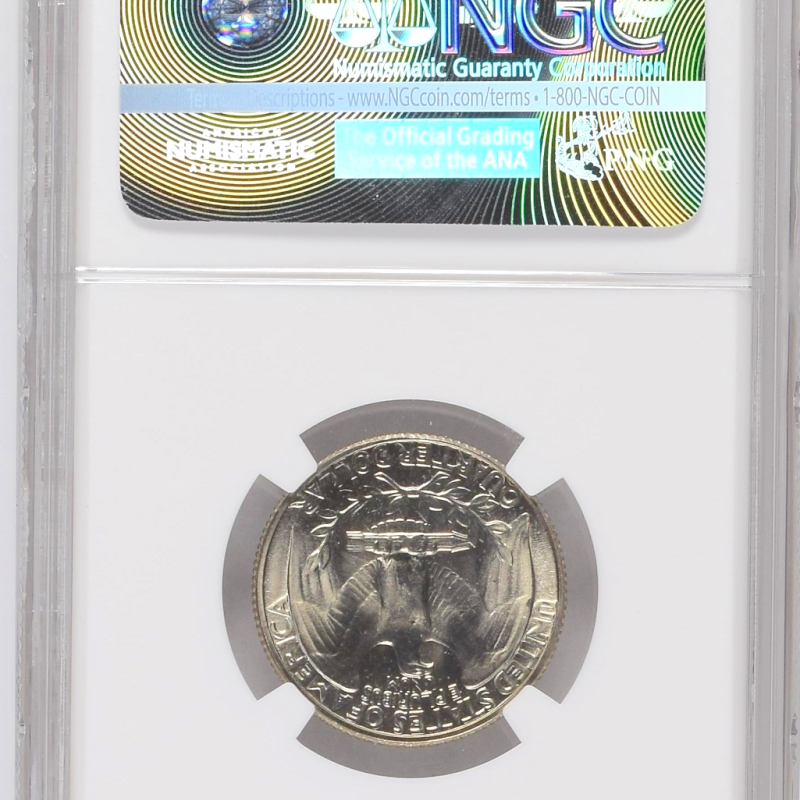 NGC 1965 SMS George Washington 25c MS 67 NGC 1965 SMS George Washington 25c MS 67