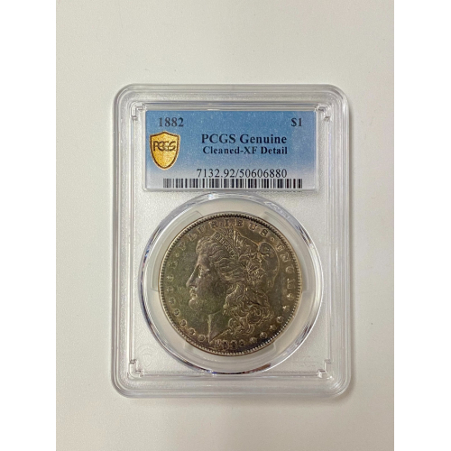 1882 Morgan Silver Dollar PCGS XF Details 1882 Morgan Silver Dollar PCGS XF Details