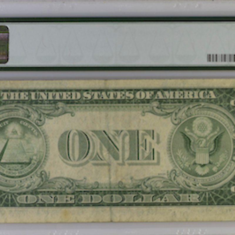 FR# 1614 $1  1935E PMG SILVER CERTIFICATE 30 VF (KI BLOCK) PRIEST/HUMPHREY 