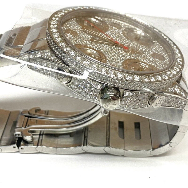 Jacob & Co Five 5 Time Zone Diamond Watch Box Papers 100% AUTHENTIC !!! Jacob & Co Five 5 Time Zone Diamond Watch Box Papers 100% AUTHENTIC !!!
