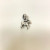 Pandora 925 silver #791098 Ram Dangle Slide Bead Charm Pandora 925 silver #791098 Ram Dangle Slide Bead Charm