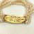 Jade 14k Clasp Five Strand Pearl Bracelet 7 Inch Jade 14k Clasp Five Strand Pearl Bracelet 7 Inch