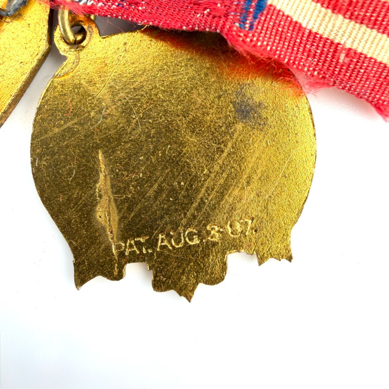 Vintage Daughters of Liberty #45 Badge Fidelity Patriotism Integrity Ribbon