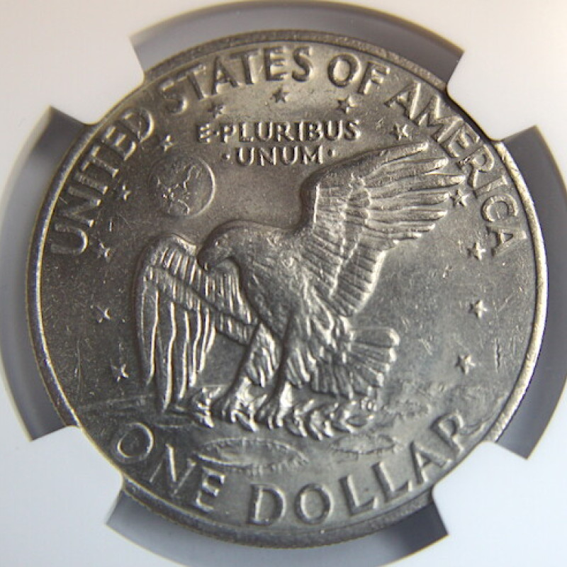 1972 NGS MS 62 EISENHOWER DOLLAR TYPE 3 $1