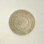 1867 Brazil 500 Reis, Old World Silver Coin