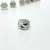 Authentic Pandora Silver Blue CZ Scalloped Purse Bead 790473CZB | RETIRED