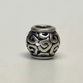 Authentic Pandora Sterling Silver Amazing Openwork 790464 Bead Charm FZ RETIRED