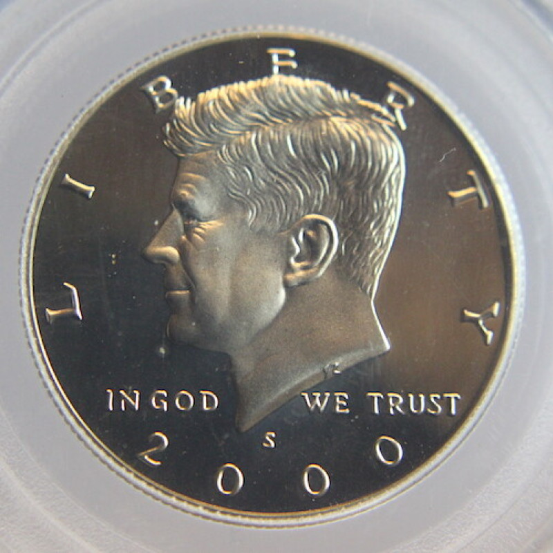 2000 -S PCGS KENNEDY HALF DOLLAR PR69DCAM 50c 2000 -S PCGS KENNEDY HALF DOLLAR PR69DCAM 50c