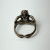 JAMES YESBERGER VINTAGE 70'S STERLING SILVER FROG/PRINCE RING SIZE 8