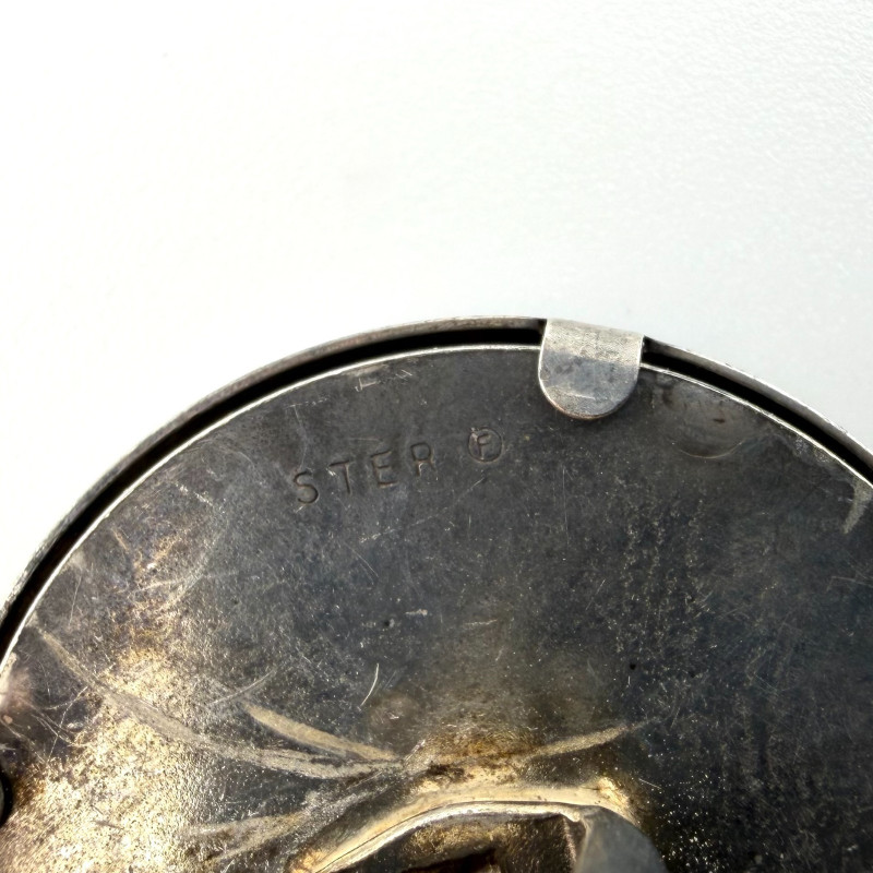 Cuff links 1936-1937 Buffalo Indian Nickel Coins Indian Head in a Silver Setting