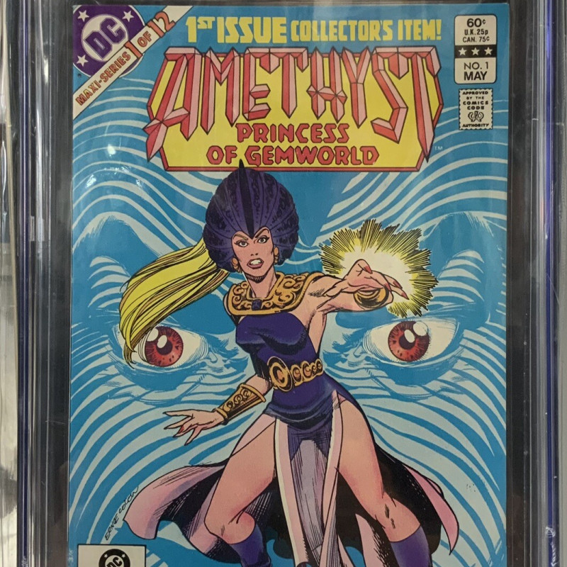 AMETHYST PRINCESS OF GEMWORLD 1 CGC 9.4 WHITE PAGES DC COMICS 1983
