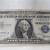 1957 One Dollar Bill Silver Certificate Average Circulated Blue Seal VG-AU 1957 One Dollar Bill Silver Certificate Average Circulated Blue Seal VG-AU